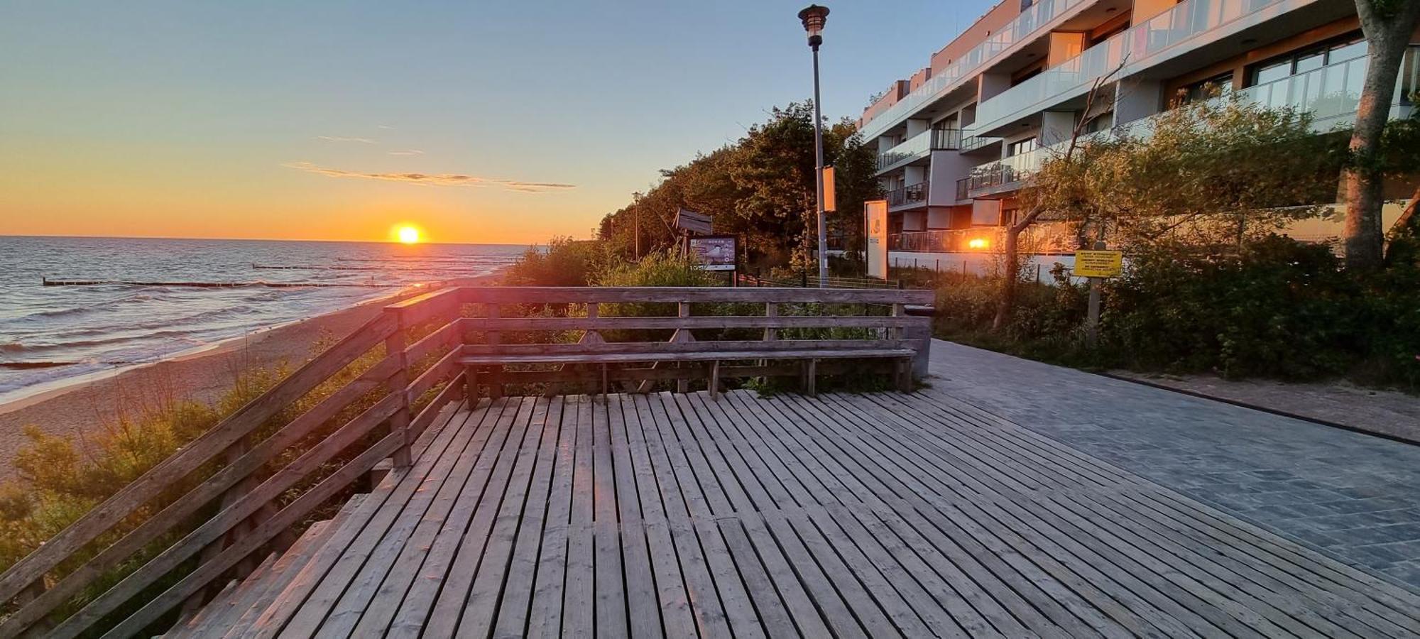 Apartament Dar Pomorza 20M Do Plazy Ustronie Apartments Ustronie Morskie Exteriör bild